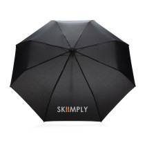 Mały bambusowy parasol 20.5" Impact AWARE rPET z logo firmy w LazyStore!