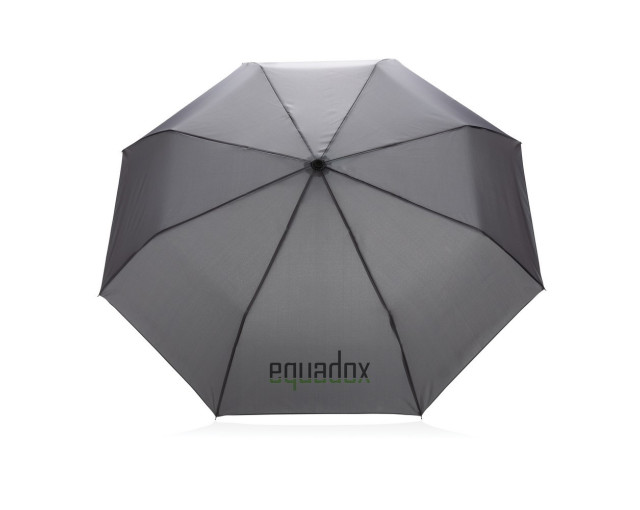 Mały bambusowy parasol 20.5" Impact AWARE rPET z logo firmy w LazyStore!