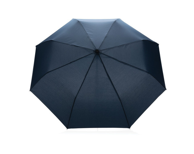 Mały bambusowy parasol 20.5" Impact AWARE rPET z logo firmy w LazyStore!
