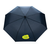 Mały bambusowy parasol 20.5" Impact AWARE rPET z logo firmy w LazyStore!