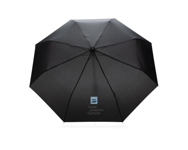 Mały parasol automatyczny 21" Impact AWARE rPET z logo firmy w LazyStore!