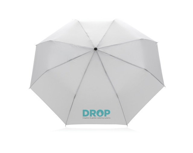 Mały parasol automatyczny 21" Impact AWARE rPET z logo firmy w LazyStore!