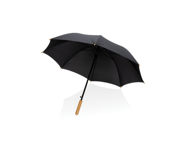 Bambusowy parasol automatyczny 23" Impact AWARE rPET z logo firmy w LazyStore!