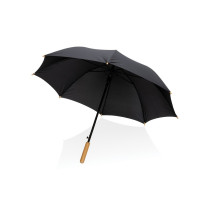 Bambusowy parasol automatyczny 23" Impact AWARE rPET z logo firmy w LazyStore!