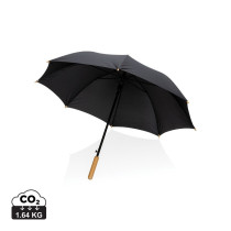 Bambusowy parasol automatyczny 23" Impact AWARE rPET z logo firmy w LazyStore!