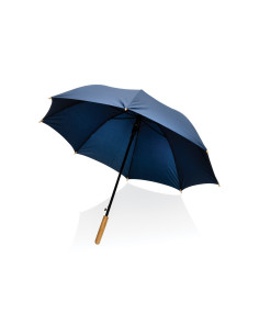 Bambusowy parasol automatyczny 23" Impact AWARE rPET z logo firmy w LazyStore!
