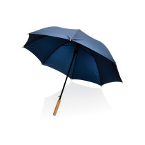 Bambusowy parasol automatyczny 23" Impact AWARE rPET z logo firmy w LazyStore!