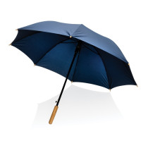 Bambusowy parasol automatyczny 23" Impact AWARE rPET z logo firmy w LazyStore!