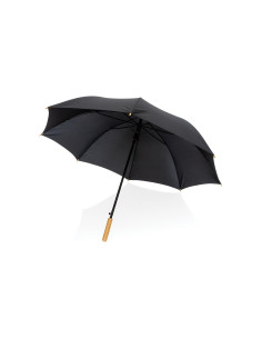 Bambusowy parasol automatyczny 27" Impact AWARE rPET z logo firmy w LazyStore!