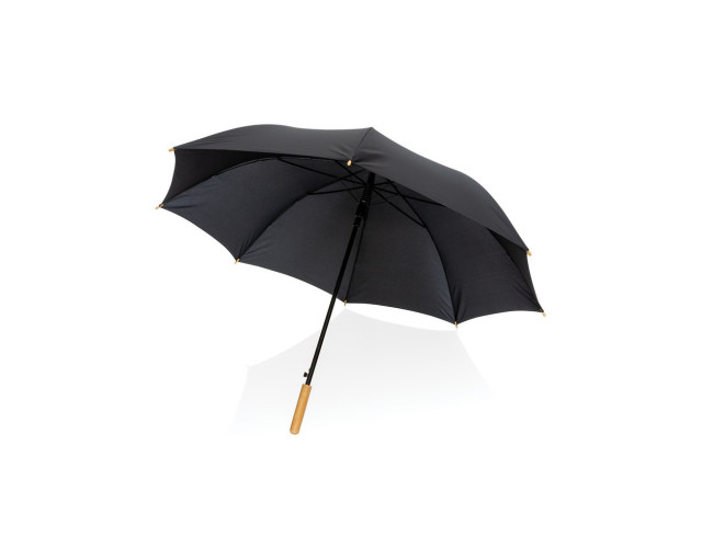 Bambusowy parasol automatyczny 27" Impact AWARE rPET z logo firmy w LazyStore!