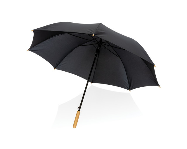 Bambusowy parasol automatyczny 27" Impact AWARE rPET z logo firmy w LazyStore!