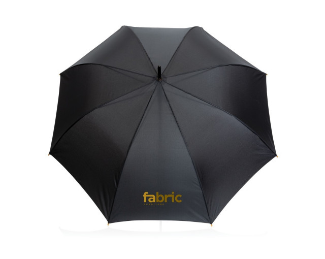 Bambusowy parasol automatyczny 27" Impact AWARE rPET z logo firmy w LazyStore!