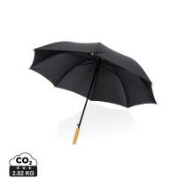 Bambusowy parasol automatyczny 27" Impact AWARE rPET z logo firmy w LazyStore!