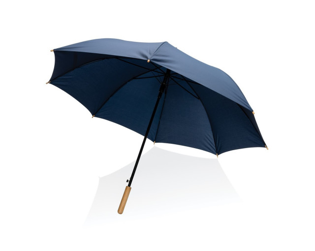 Bambusowy parasol automatyczny 27" Impact AWARE rPET z logo firmy w LazyStore!