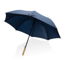 Bambusowy parasol automatyczny 27" Impact AWARE rPET z logo firmy w LazyStore!