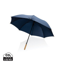 Bambusowy parasol automatyczny 27" Impact AWARE rPET z logo firmy w LazyStore!