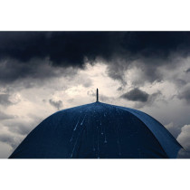 Parasol sztormowy 30" Impact AWARE rPET z logo firmy w LazyStore!