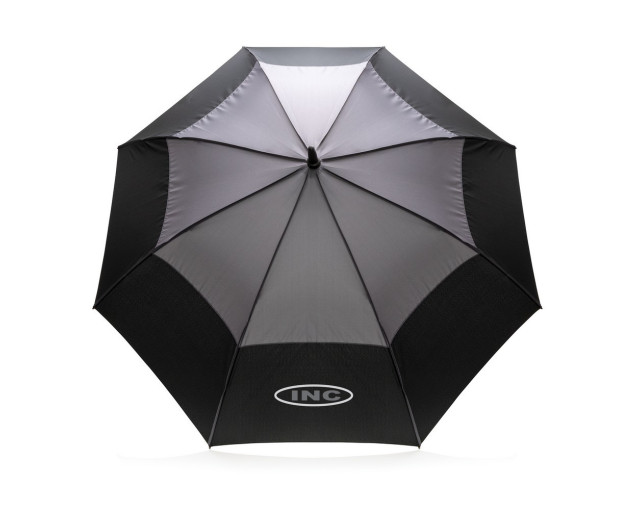 Parasol sztormowy 27", automatyczny Impact AWARE rPET z logo firmy w LazyStore!