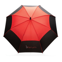 Parasol sztormowy 27", automatyczny Impact AWARE rPET z logo firmy w LazyStore!