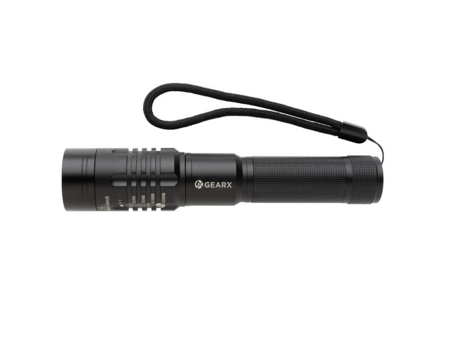 Latarka Gear X, ładowana przez USB z logo firmy w LazyStore!