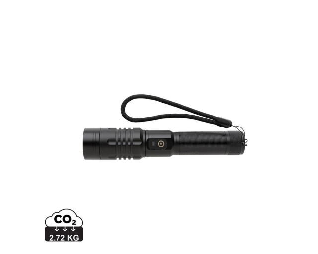 Latarka Gear X, ładowana przez USB z logo firmy w LazyStore!