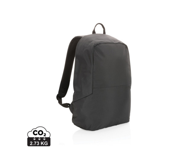 Plecak chroniący przed kieszonkowcami Impact AWARE™ RPET z logo firmy w LazyStore!