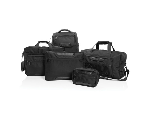 Plecak na laptopa Swiss Peak 15.6", ochrona RFID z logo firmy w LazyStore!