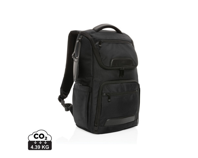 Plecak na laptopa Swiss Peak 15.6", ochrona RFID z logo firmy w LazyStore!