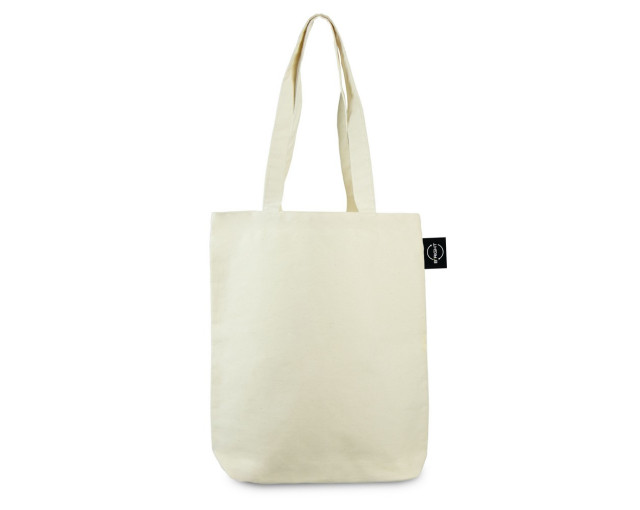 Torba bawełniana na zakupy B'RIGHT z logo firmy w LazyStore!