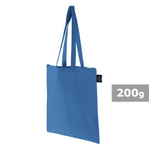 Torba z bawełny z recyklingu na zakupy B'RIGHT z logo firmy w LazyStore!