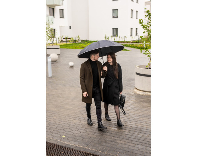 Parasol automatyczny Mauro Conti, składany | Kim z logo firmy w LazyStore!