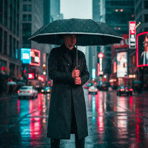 Parasol automatyczny Mauro Conti, składany | Kim z logo firmy w LazyStore!