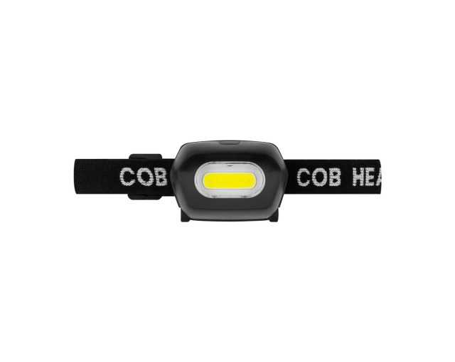 Latarka na głowę ze światłem COB z logo firmy w LazyStore!