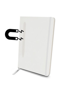 Magnetyczny notatnik A5 z logo firmy w LazyStore!