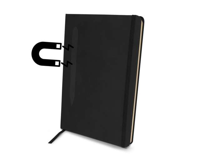 Magnetyczny notatnik A5 z logo firmy w LazyStore!