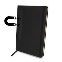 Magnetyczny notatnik A5 z logo firmy w LazyStore!