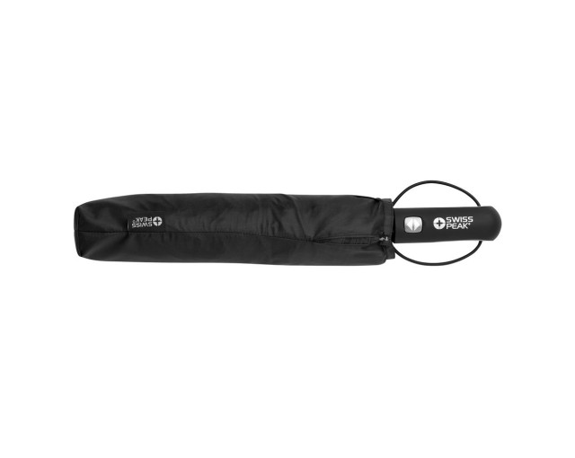 Parasol sztormowy 27" Swiss Peak AWARE™ RPET z logo firmy w LazyStore!