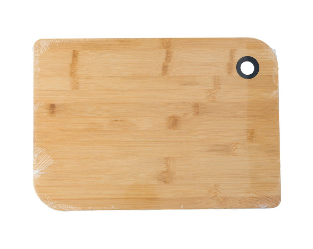 Bambusowa deska do krojenia z logo firmy w LazyStore!