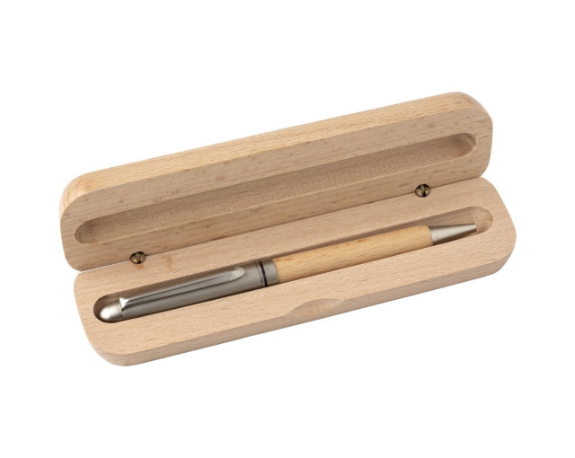 Długopis w etui z logo firmy w LazyStore!