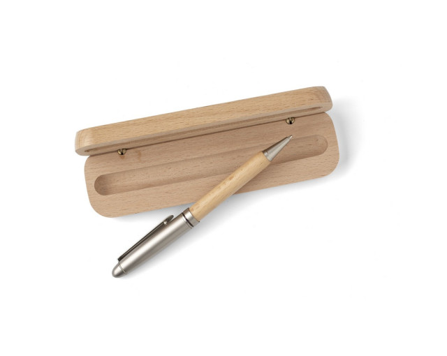Długopis w etui z logo firmy w LazyStore!