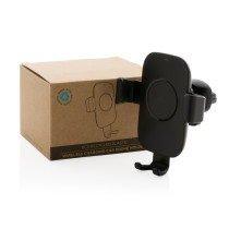 Samochodowy uchwyt do telefonu, ładowarka bezprzewodowa 10W z logo firmy w LazyStore!