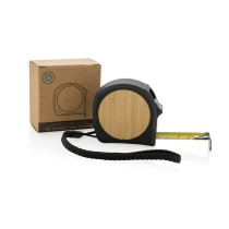 Bambusowa miara 5m, RABS z logo firmy w LazyStore!
