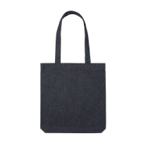 Torba na zakupy Impact AWARE™, dżins z recyklingu z logo firmy w LazyStore!