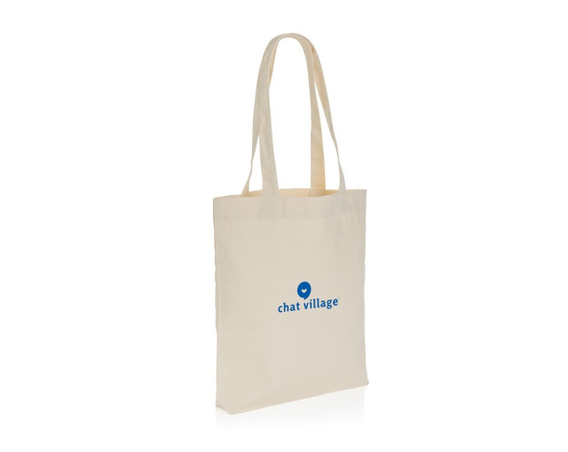 Torba na zakupy Impact AWARE™, bawełna z recyklingu z logo firmy w LazyStore!