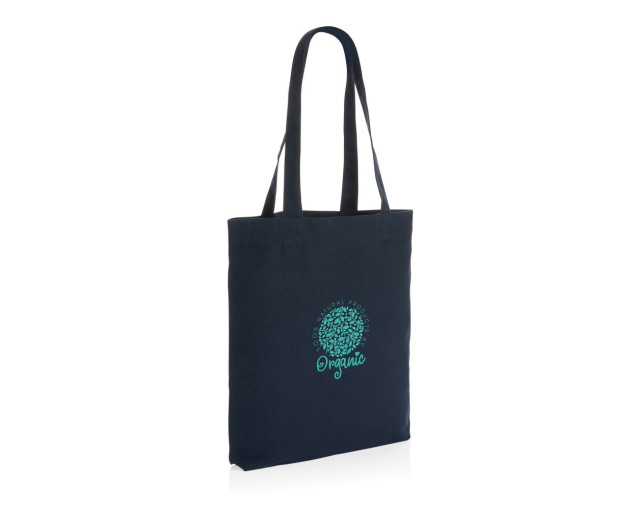 Torba na zakupy Impact AWARE™, bawełna z recyklingu z logo firmy w LazyStore!