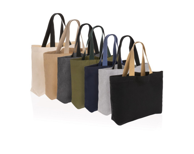 Torba na zakupy Impact AWARE™, bawełna z recyklingu z logo firmy w LazyStore!