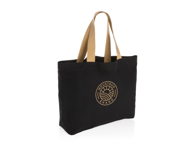 Torba na zakupy Impact AWARE™, bawełna z recyklingu z logo firmy w LazyStore!