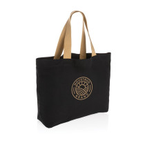 Torba na zakupy Impact AWARE™, bawełna z recyklingu z logo firmy w LazyStore!