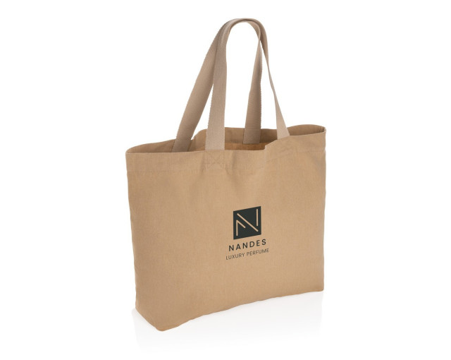 Torba na zakupy Impact AWARE™, bawełna z recyklingu z logo firmy w LazyStore!