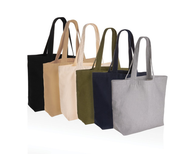 Torba na zakupy Impact AWARE™, bawełna z recyklingu z logo firmy w LazyStore!